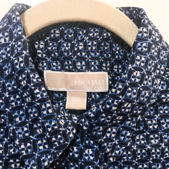 Michael Kors cotton blouse XXS - Picture 3 of 4
